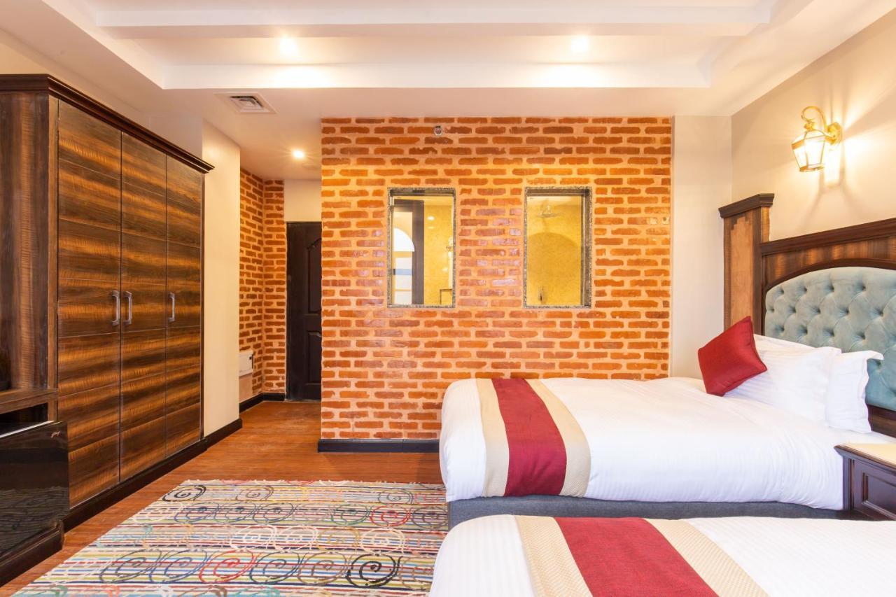 Hotel Pabera Heritage Boutique Catmandu Exterior foto