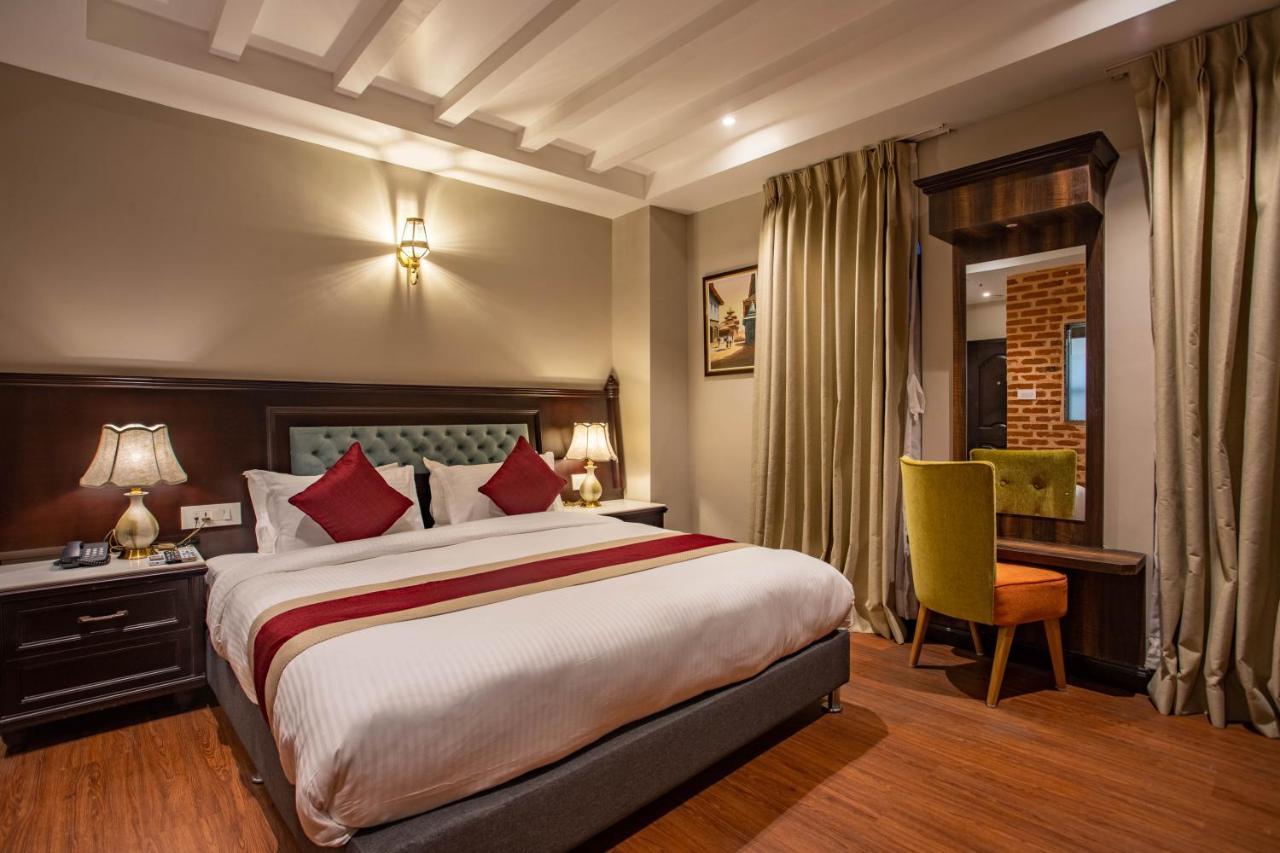 Hotel Pabera Heritage Boutique Catmandu Exterior foto